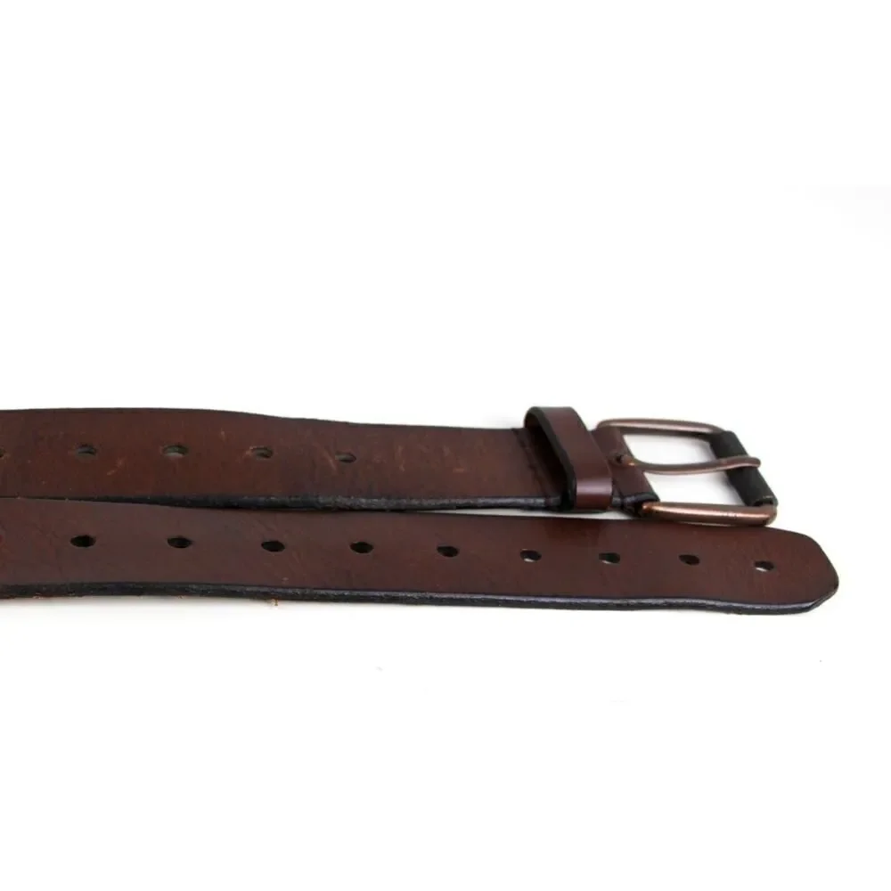 CLASSIC BROWN GENUINE LEATHER 1.5